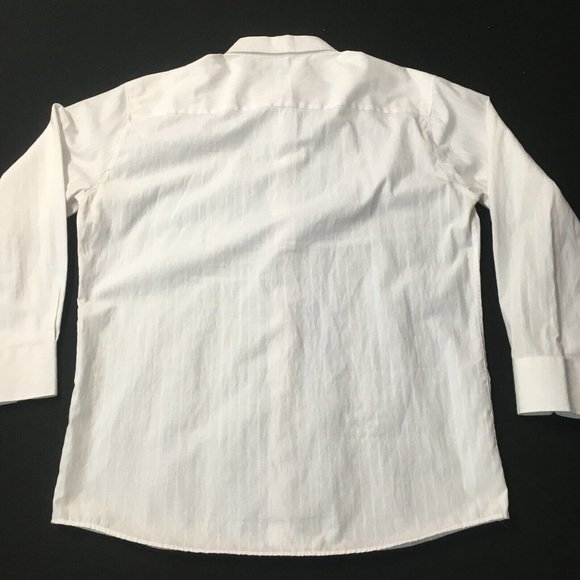 80's MEN'S WESTERN MONTICERUTTI EMBROIDERED hippie textured stitching white hip - Picture 3 of 8